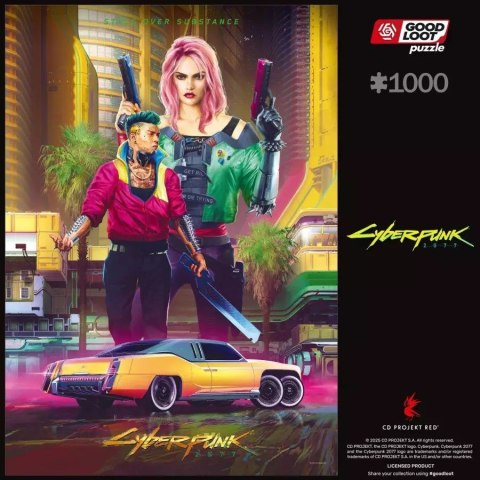 Cenega Publishing Good Loot Gaming Puzzle: Cyberpunk 2077 Kitsch Style 1000 elementów