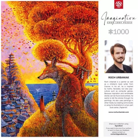 Cenega Publishing Good Loot Imagination Puzzle: Roch Urbaniak Benkei 1000 elementów