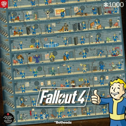 Cenega Publishing Puzzle Good Loot Gaming Puzzle: Fallout 4 Perk Poster 1000 elementów