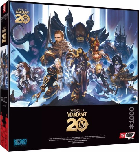 Cenega Publishing Puzzle Good Loot Gaming Puzzle: World of Warcraft 20th Anniversary 1000 elementów