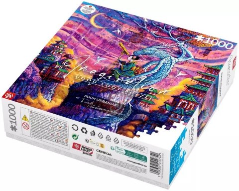 Cenega Publishing Puzzle Good Loot Imagination Puzzle: Roch Urbaniak Sakura i Ryu 1000 elementów
