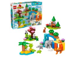 Lego LEGO DUPLO TOWN 10446 Rodziny dzikich zwierząt 3w1