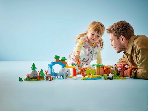 Lego LEGO DUPLO TOWN 10446 Rodziny dzikich zwierząt 3w1
