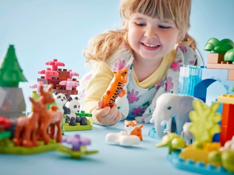 Lego LEGO DUPLO TOWN 10446 Rodziny dzikich zwierząt 3w1
