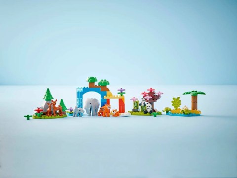 Lego LEGO DUPLO TOWN 10446 Rodziny dzikich zwierząt 3w1