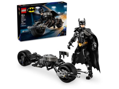 Lego LEGO Super Heroes 76273 Figurka Batmana do zbudowania i batcykl