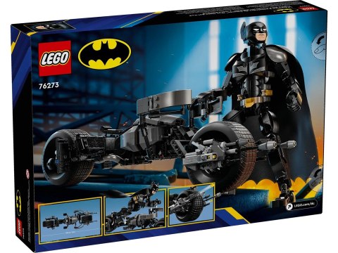 Lego LEGO Super Heroes 76273 Figurka Batmana do zbudowania i batcykl