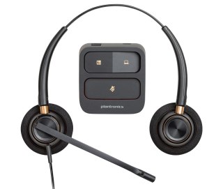 POLY Słuchawki Poly EncorePro HW520 Binaural Wired Headset, USB-A, Black