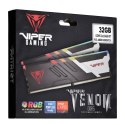 Patriot Memory Patriot Viper Venom RGB DDR5 2x16GB 6000MHz CL30 XMP3