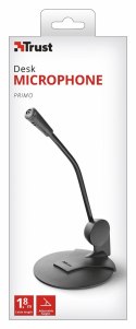 Trust Mikrofon TRUST Primo Desk czarny