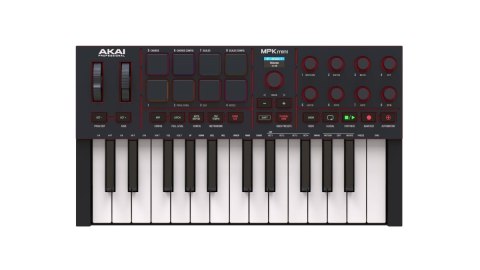 AKAI AKAI MPK MINI 4 BLACK - Mini klawiatura sterująca