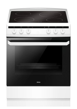 Amica Kuchnia Amica 618CE 3.333 HQ(W) 54034 ( 600mm ; Czarny )