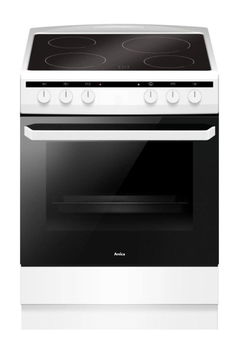 Amica Kuchnia Amica 618CE 3.333 HQ(W) 54034 ( 600mm ; Czarny )