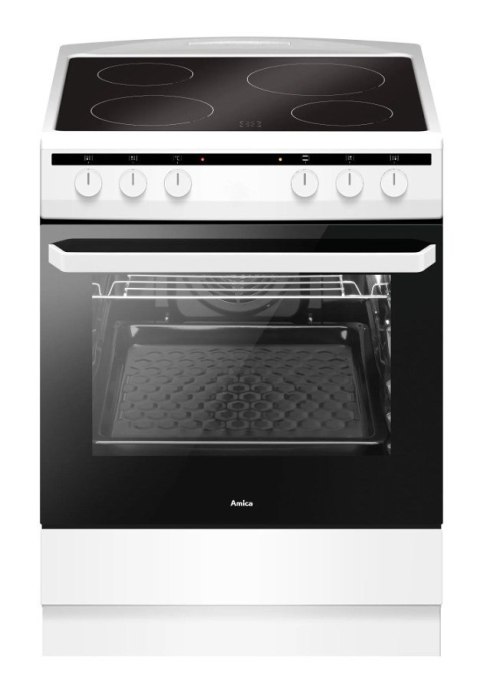 Amica Kuchnia Amica 618CE 3.333 HQ(W) 54034 ( 600mm ; Czarny )