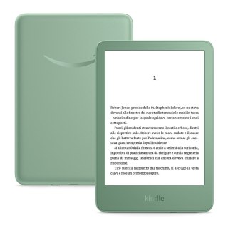 KINDLE Ebook New Kindle (11th Generation) - 2024 release 6" glare-free 16GB Wi-Fi (Ad-supported) Matcha