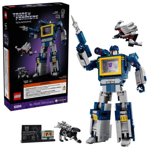 Lego LEGO 10358 ICONS - Transformers: Soundwave