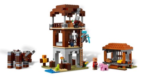 Lego LEGO Minecraft 21278 Kryjówka rozbójników i dewastatorów