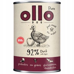 OLLO Ollo Pure Kaczka z Jabłkiem 850g