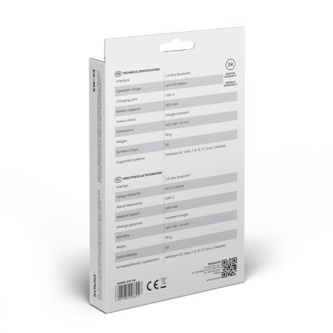 SAVIO SAVIO KLAWIATURA MECHANICZNA KW-04