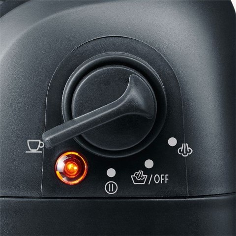 SEVERIN SEVERIN EKSPRES KOLBOWY DO ESPRESSO, CZARNY, POJ. DZBANKA 0,35 L, AUTO-OFF, DYSZA DO SPIENIANIA, MOC 800W KA5978