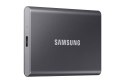 Samsung Dysk zewnętrzny SSD Samsung T7 (1TB; USB 3.2; szary; MU-PC1T0T/WW)