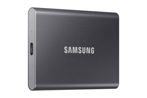 Samsung Dysk zewnętrzny SSD Samsung T7 (1TB; USB 3.2; szary; MU-PC1T0T/WW)
