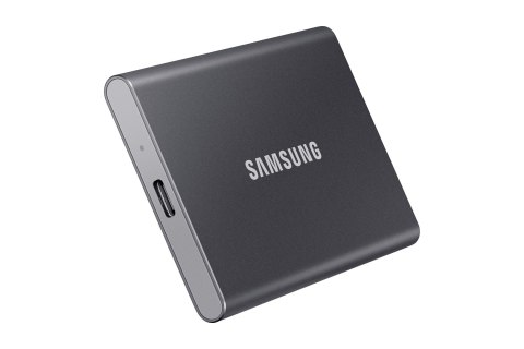 Samsung Dysk zewnętrzny SSD Samsung T7 (1TB; USB 3.2; szary; MU-PC1T0T/WW)