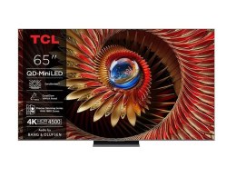 TCL Telewizor TCL 65C8K QD-Mini LED 65'' 4K Ultra HD Google TV Dolby Atmos DVB-T2 Czarny