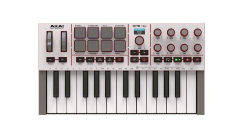 AKAI AKAI MPK MINI 4 WHITE - Mini klawiatura sterująca