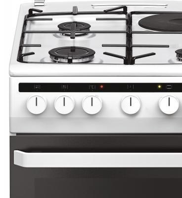 Amica Kuchnia Amica 58ME4.38HZpMs (W) ( 500mm ; Biały ) (WYPRZEDAŻ)