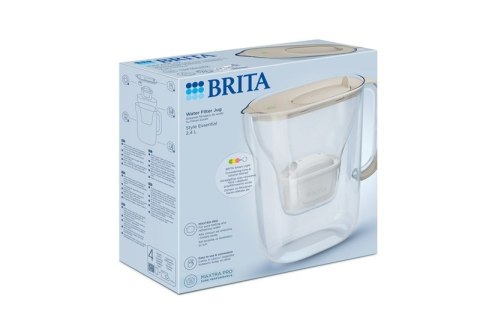 BRITA Dzbanek filtrujący Brita Style Essential+1 Maxtra Pro PP (piaskowy)