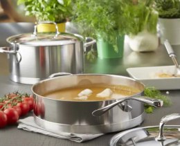 DEMEYERE Rondelek niski z 2 uchwytami Demeyere Atlantis 7 - 2.8 ltr (WYPRZEDAŻ)