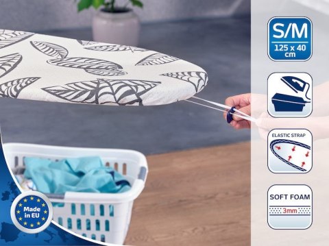 LEIFHEIT Pokrowiec na deskę do prasowania S/M (125 x 40 cm) 71613 LEIFHEIT