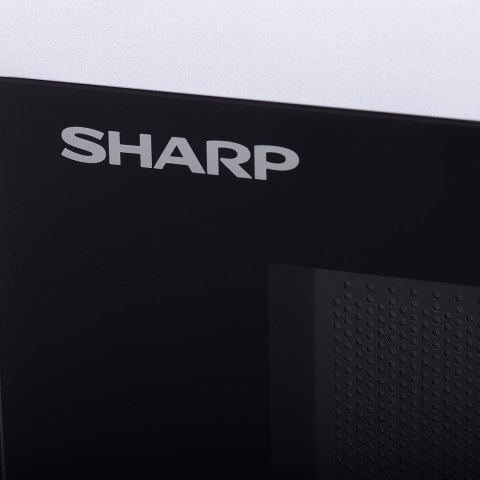 SHARP Kuchenka mikrofalowa SHARP YC-MS01E-S (800W; 20l; kolor srebrny) (WYPRZEDAŻ)