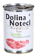 DOLINA NOTECI DOLINA NOTECI Premium Pure Jagnięcina - mokra karma dla psa - 400 g