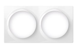 FIBARO Podwójna ramka ozdobna FIBARO Double Cover Plate, biała (FG-Wx-PP-0003-8)