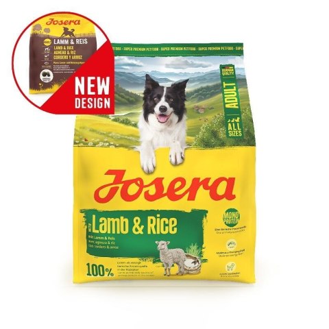 JOSERA Josera Adult Lamb & Rice karma dla psów 900g