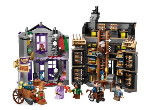 Lego LEGO Harry Potter 76439 Sklepy Ollivandera i Madame Malkin