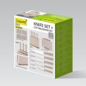 Maestro Zestaw noży + desek MR-1412-BEIGE MAESTRO