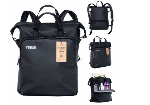 N'OVEEN Plecak Podróżny Kabinowy NOVEEN CTB300 Black 40x50x16