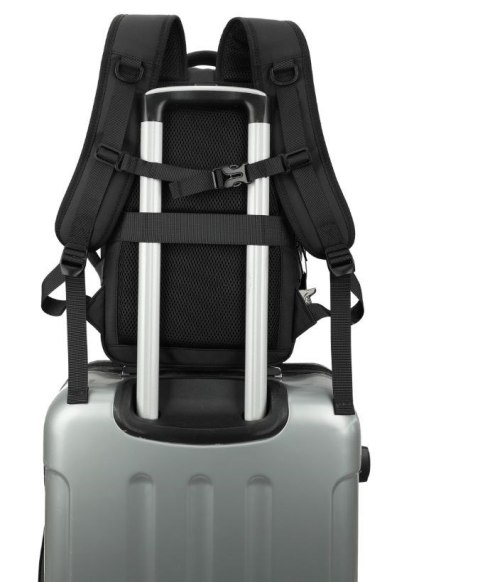 N'OVEEN Plecak Podróżny Kabinowy z pompką NOVEEN CTB500 Black 40x20x25