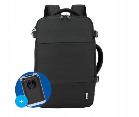N'OVEEN Plecak Podróżny Kabinowy z pompką NOVEEN CTB500 Black 40x20x25