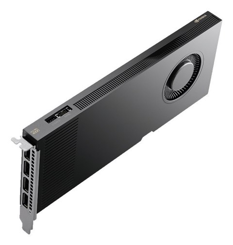 PNY Technologies PNY RTX PRO 4000 Blackwell, 24 GB GDDR7 ECC 192-bit, 140W, PCI Express 5.0 x16, 4 x Display Port 2.1, ATX bracket, 1x CEM5 16-pi