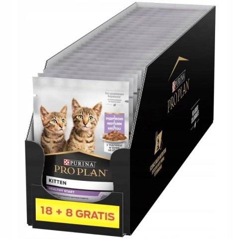 PURINA NESTLE PURINA PRO PLAN KITTEN Kot Ind 18+8 saszet. 2,21kg