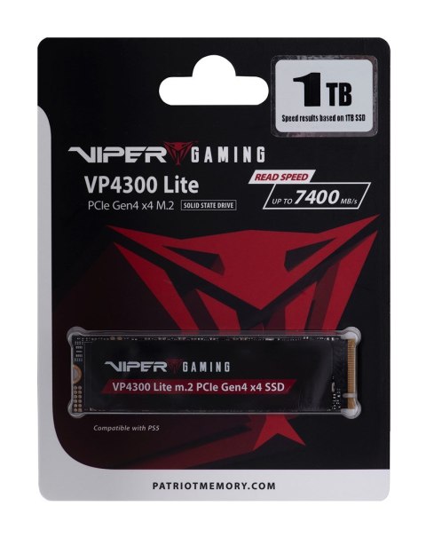 Patriot Memory SSD Patriot Viper VP4300L M.2 PCI-Ex4 NVMe 1TB