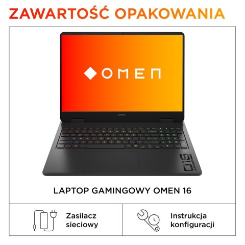 Hewlett-Packard HP OMEN 16-am0007nw Ultra 5 225H 16.0" 2K IPS 144Hz 300nits AG 32GB DDR5 5600 SSD1TB GeForce RTX 5060_8GB Cam1080p 83Wh Win11 Sh