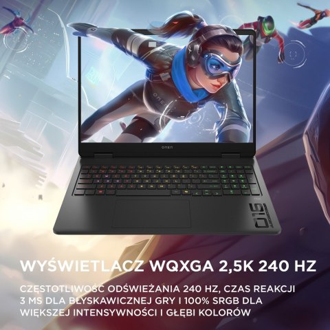 Hewlett-Packard HP OMEN 16-am0007nw Ultra 5 225H 16.0" 2K IPS 144Hz 300nits AG 32GB DDR5 5600 SSD1TB GeForce RTX 5060_8GB Cam1080p 83Wh Win11 Sh