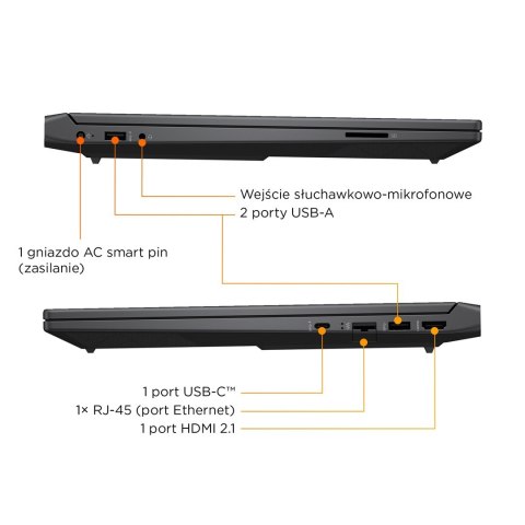 Hewlett-Packard HP Victus 15-fa2243nw i5-13420H 15.6"FHD IPS 144Hz 300nits AG 16GB DDR4 3200 SSD512 GeForce RTX 4050_6GB Cam720p 70Wh Win11 Silv