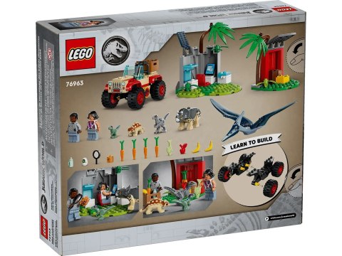 Lego LEGO Jurassic World 76963 Centrum ratunkowe dla małych dinozaurów