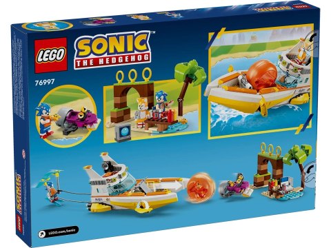 Lego LEGO Sonic 76997 Tails i przygoda na łodzi